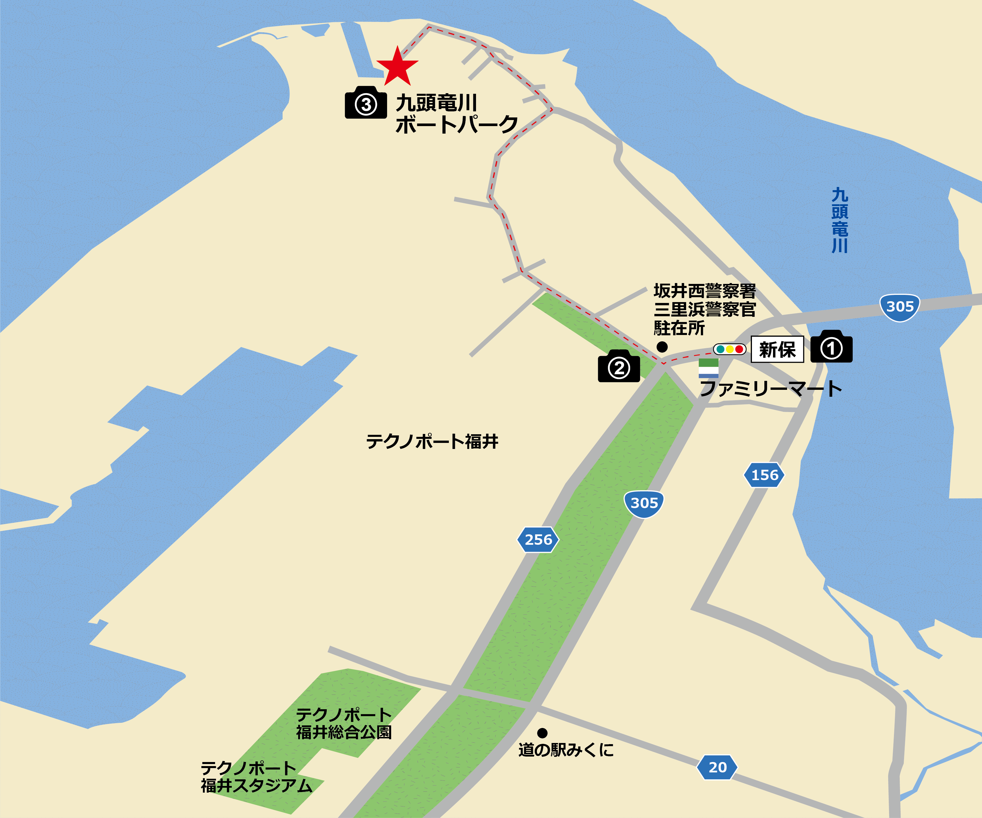 アクセスマップ